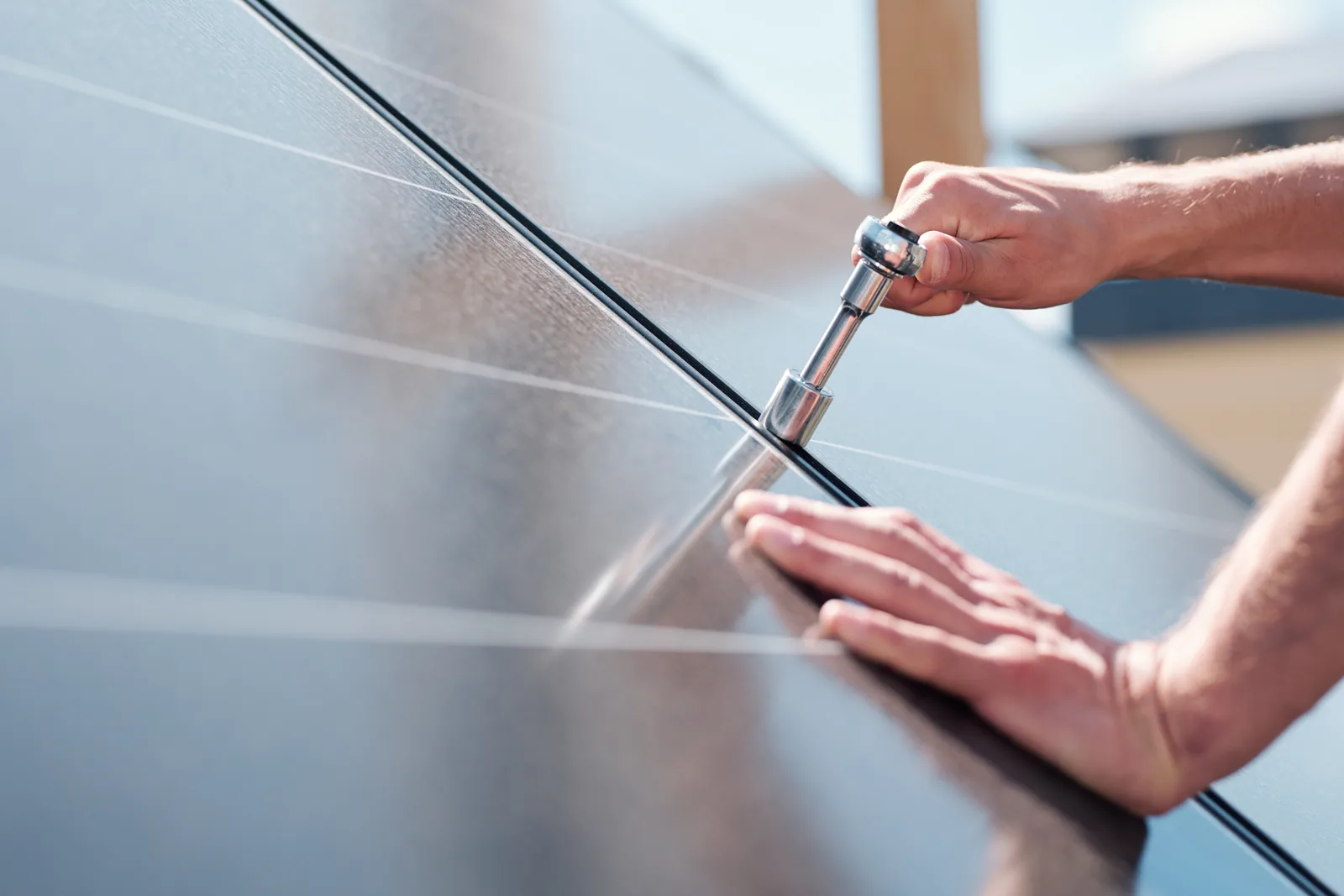 Photovoltaikanlage auf einem Dach