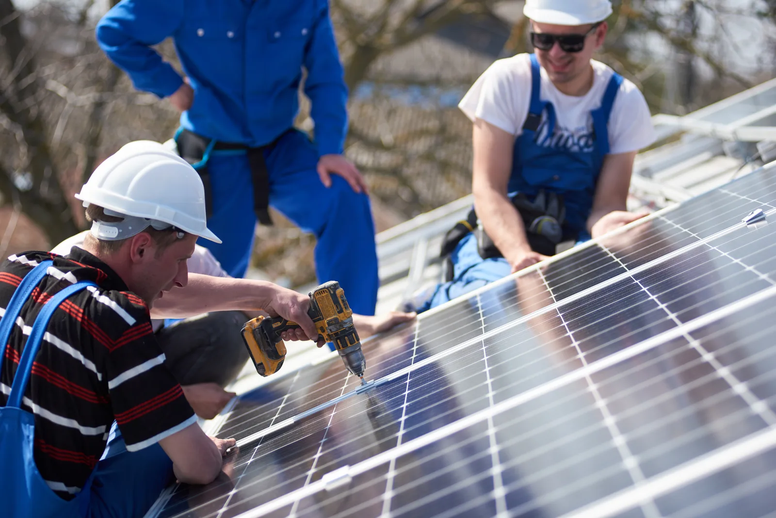 Photovoltaikanlage auf einem Dach