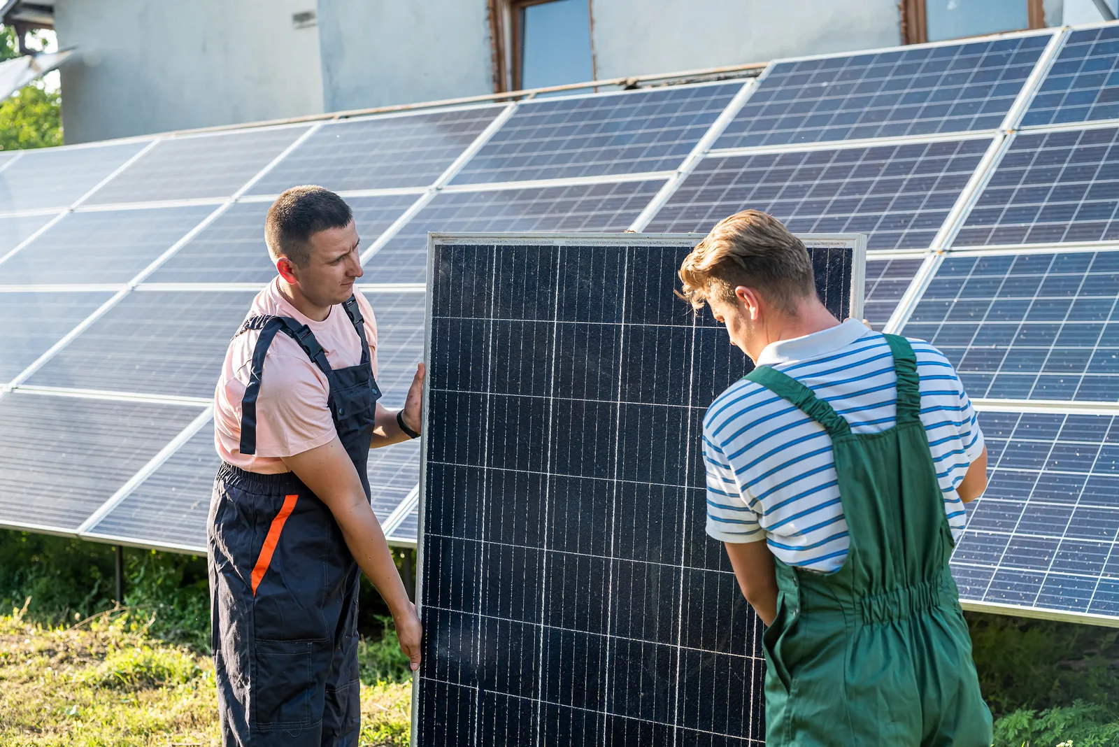 Photovoltaikanlage auf einem Dach